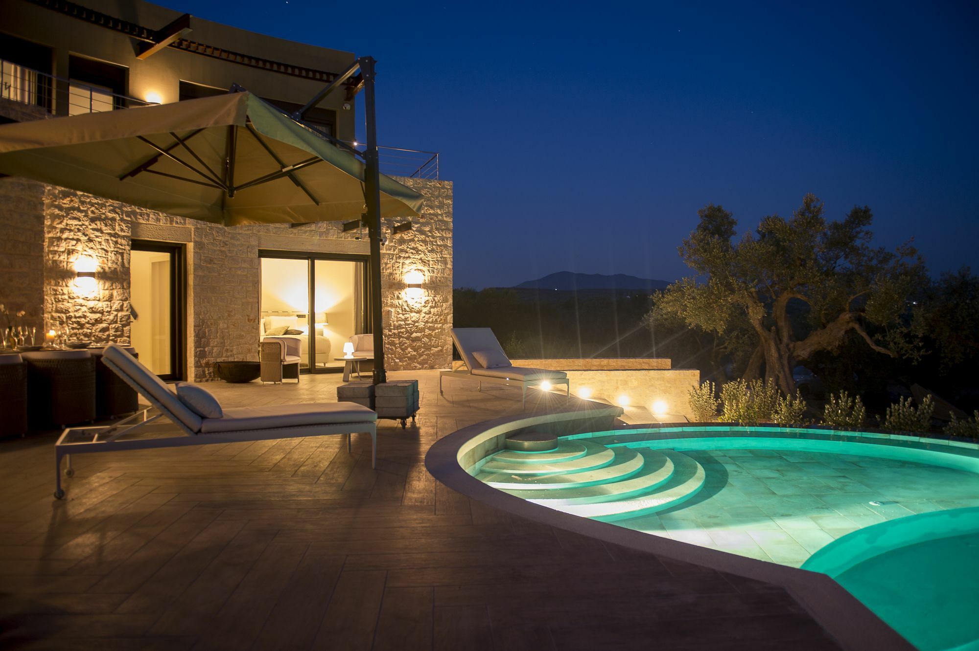 Luxury Villa The Olive Retreat Tragána Exterior foto